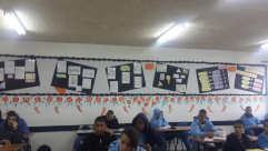 ثانوية "أورط" في الرملة تتزين بإبداعات طلابية